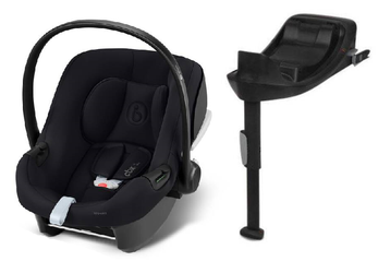 Cybex Scaun auto Aton B2 i-Size 0-13kg + bază One Volcano Black